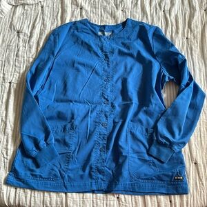 Blue greys anatomy scrub jacket xl